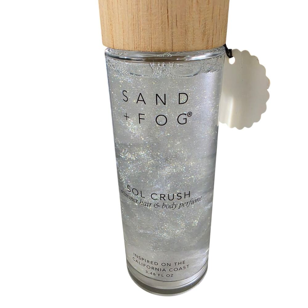 NEW Sand + Fog VANILLA SANDALWOOD Body Wash Shower Gel 32 oz.